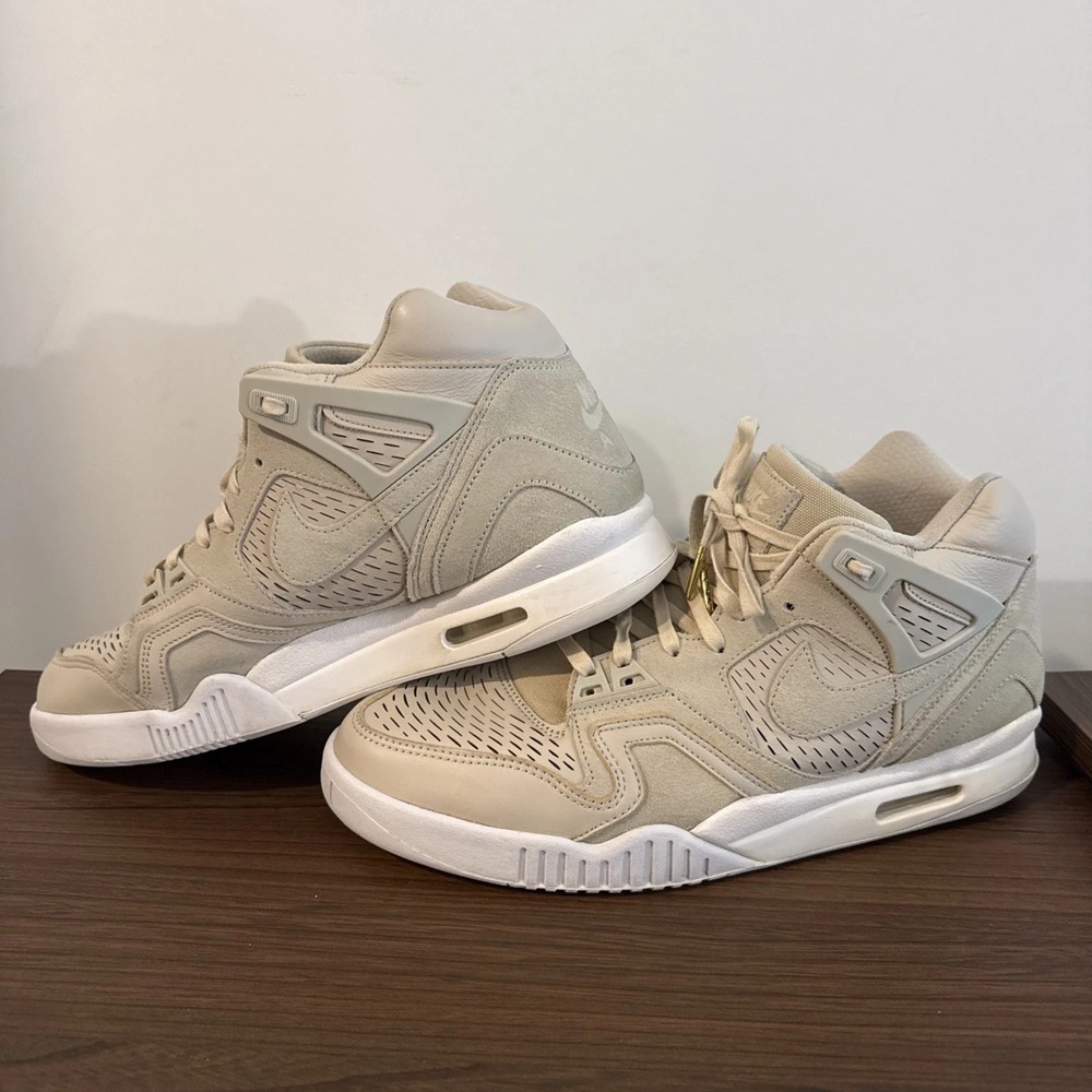Nike Air Tech Challenge II 2 Laser Birch 832647-200 US 11.5 High Shoe Sneaker